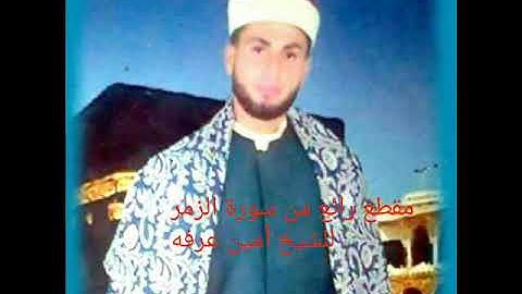 مقطع من سورة الزمر القارئ أمين عرفه
