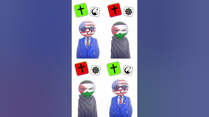 SELECTION OF RELIGION 🙏 #countryhumans