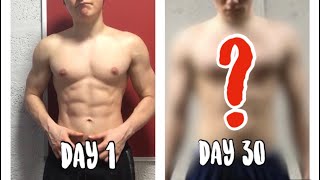REAL 100 Push-Ups A Day For 30 Days Transformation