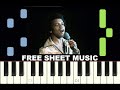 I CAN SEE CLEARLY NOW by Johnny Cash, 1972, Piano Tutorial with free Sheet Music (pdf)