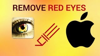How to remove red eyes from photo on iPhone and iPad screenshot 2