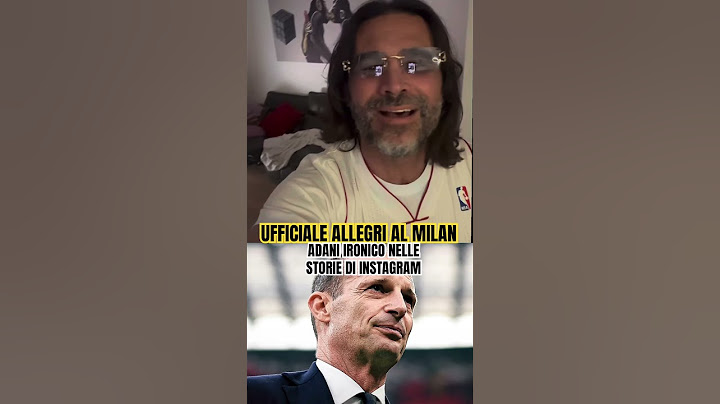 ADANI PRENDE IN GIRO ALLEGRI AL MILAN 😱😱😱 #calcio #seriea #milan #allegri #adani #vivaelfutbol