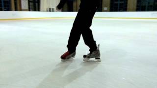 Learn How To Do The Grapevine Freestyle Ice Skating Footwork Trick In Detail Video Tutorial