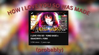 How I LOVE YOU SO was (probably) made | Softwilly x Yung Kage x Isaacwhy x Yumi