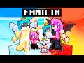 Familia de ÁNGEL vs Familia de DEMONIO en Minecraft!
