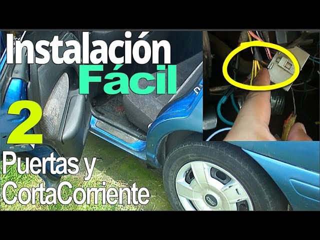 Curso De Alarmas Para Automovil, Lección 7a, como se conecta una alarma  para auto, Instalar GPS 