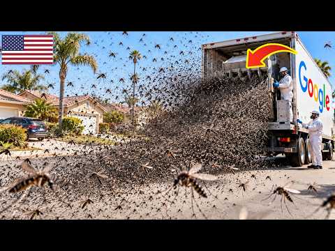 Google Released 14 Million Mosquitoes Outside California Homes — What Happened Next Was Incredible