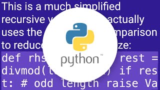 Recursive function in python does not call itself out
