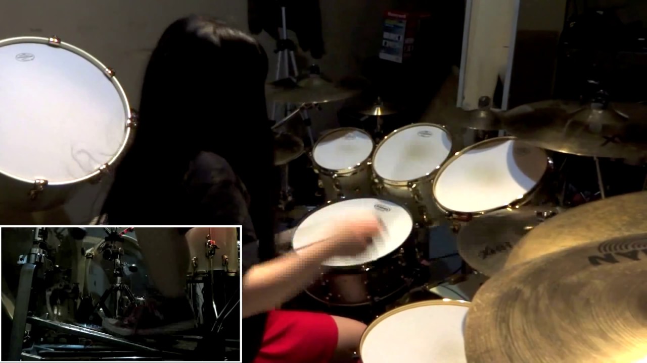 ARCH ENEMY Under Black Flags We March drum cover by FumieAbe