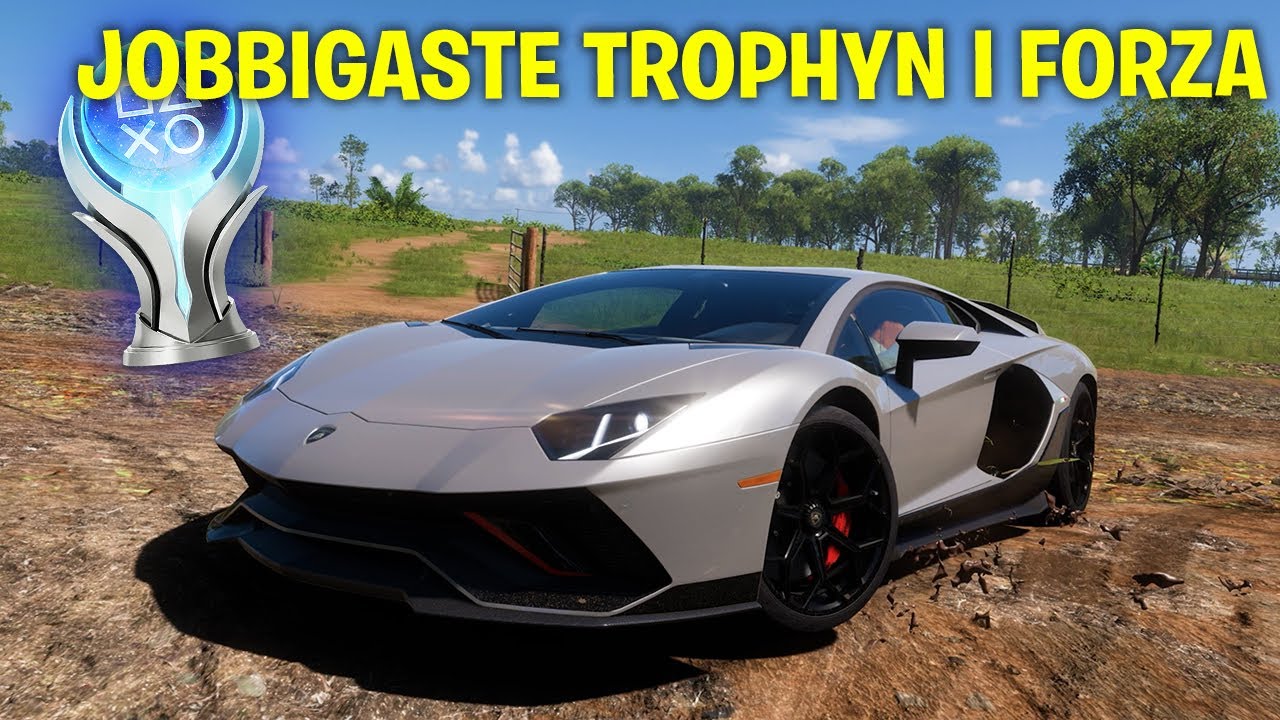 FORZA HORIZON 5 PS5 - JAKTEN PÅ SPELETS SVÅRASTE TROPHY BÖRJAR NU