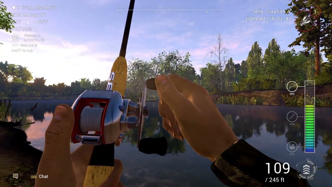 FishingPlanet parts2 bass fishing