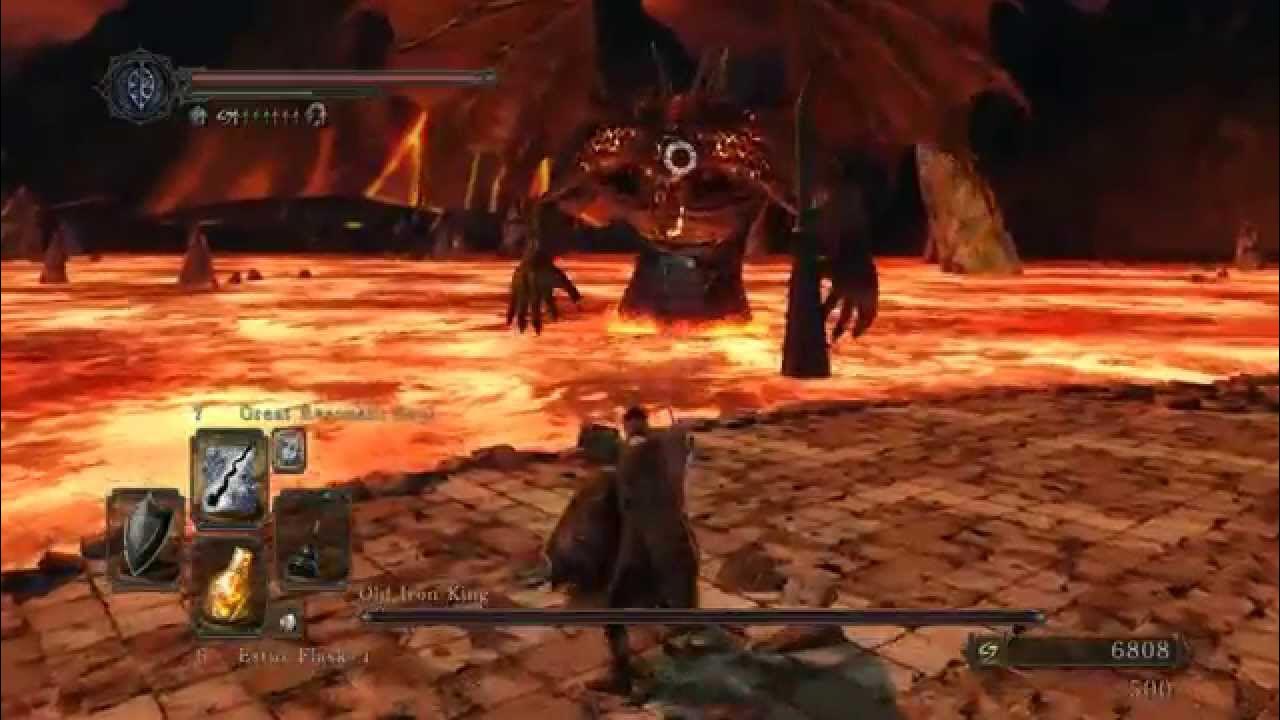 Dark Souls 2 Old Iron King Boss Kill Guide (DS2) YouTube