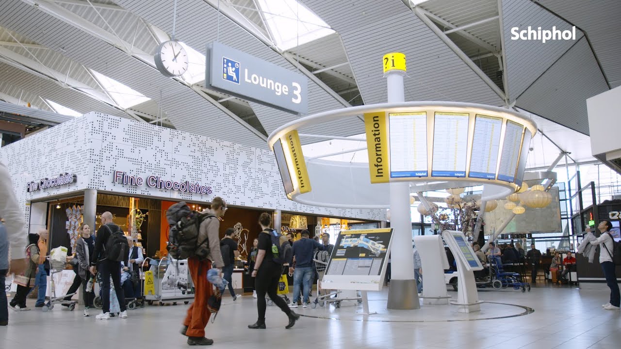 Schiphol Revises Traditional Methods Of Passenger Information Delivery