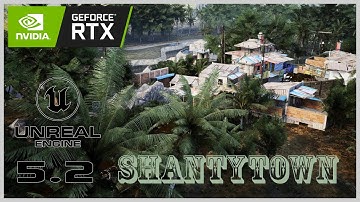 Unreal Engine July month free assets I Shantytown I Epic I myko