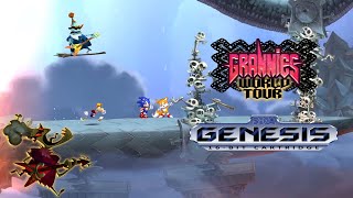 Grannies World Tour - Rayman Legends (Sega Genesis remix)