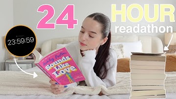 how much can I read in 24 hours? (spoiler free reading vlog)