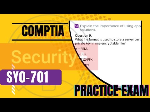 CompTIA Security+ SY0-701