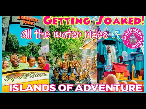 🔴getting-soaked-at-all-the-water-rides-at-islands-of-adventure!