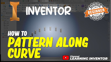 Inventor How To Pattern Along Curve