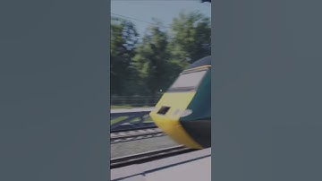 Class 390 virgin trains Pendolino and a class 43 GWR HST in TSW5