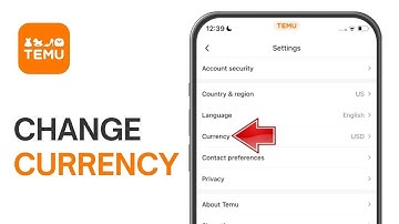 How to Change Currency in Temu App