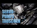 BMW E60 Servopumpe defekt wechseln da sie Geräusche macht