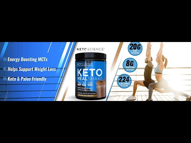 Ketoscience Mealshake, Keto, Chocolate Cream - 20.7 oz