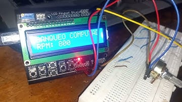 Simulador de señal ckp y cmp con arduino y pantalla lcd.