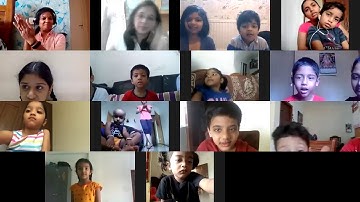 Visual sequential memory session for kids