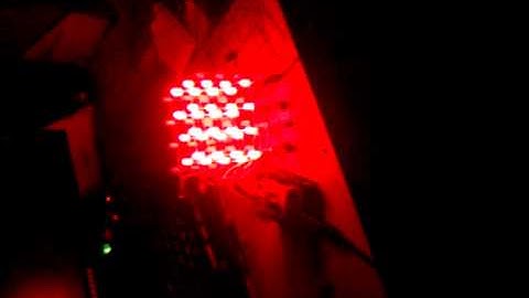 My first 4x4x4 led cube