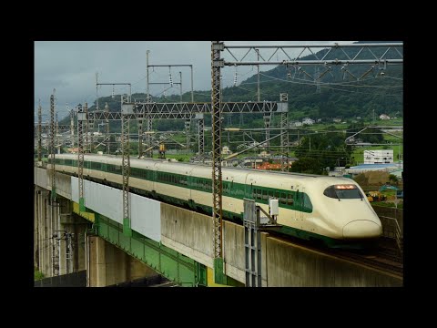 総集編 E2系 J66編成 200系 特急やまびこ127号 2022 7 13 JR東北新幹線 福島駅 仙台駅 200系カラー新幹線 200系 200系カラー E2系J66編成