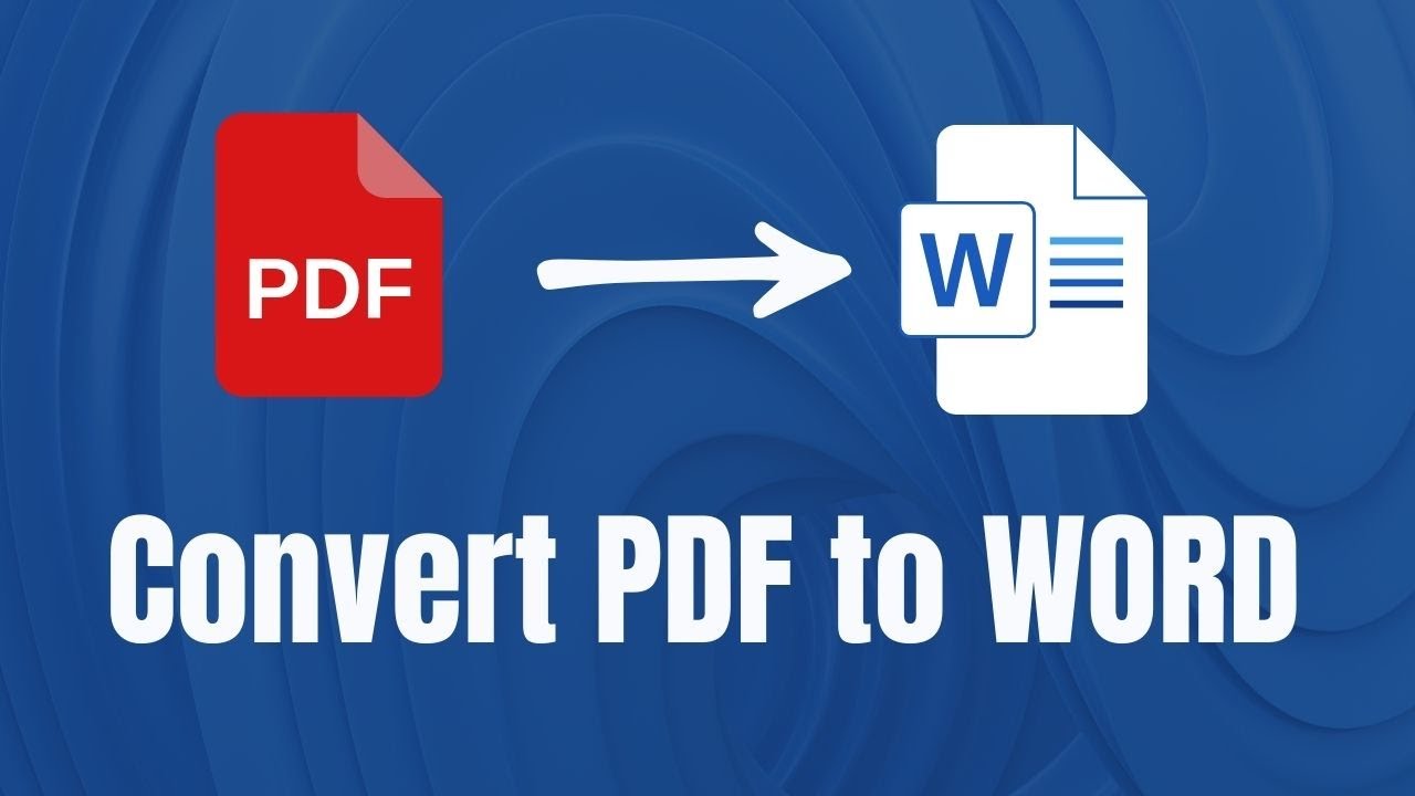 Convert PDF to Word Easily: Free & Fast Method 2025
