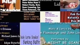 BDB, B's C, HT, HM HH, Higglytown Heroes, LE, LJ, MHS2, MAW, Stanley Credits Remix