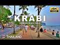 Ao Nang 🇹🇭 Thailand – 4K Relax Walk | Golden Hour Stroll Through Krabi’s Beach Resort Town