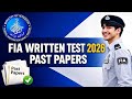 fia written test preparation | past paper | important mcqs | 2026 | BEAST JOBS
