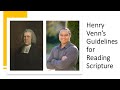 Henry venns guidelines for reading scripture