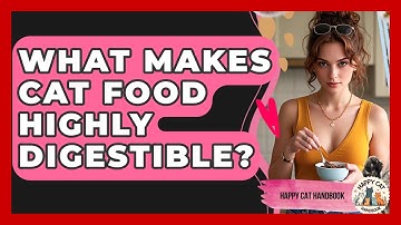 What Makes Cat Food Highly Digestible? - Happy Cat Handbook