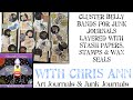 Cluster Belly Bands for Junk & Art Journals | Layered with Stash Papers, Stamps & Wax Seals