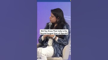 Did You Know That India is the Second Largest User of OpenAI?