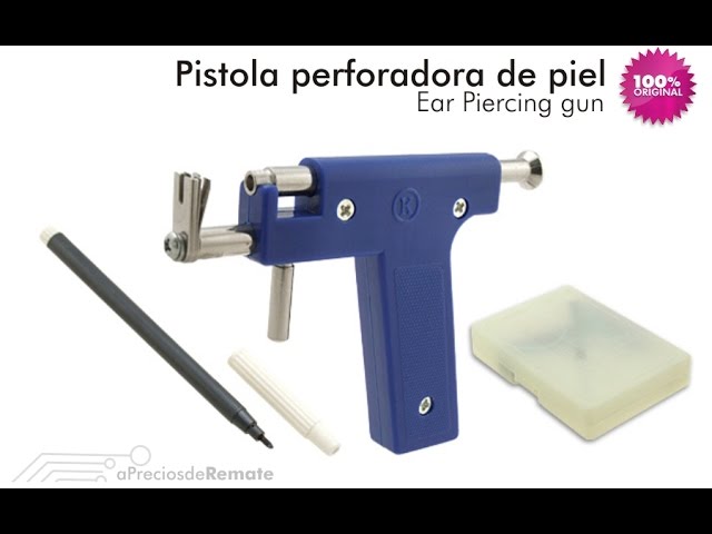 Pistola Ear Piercing Gun para perforar Orejas, Ombligo, aretes, pendientes  - aPreciosdeRemate 