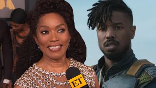 Angela Bassett REACTS to Michael B. Jordan’s Black Panther Surprise Cameo (Exclusive)