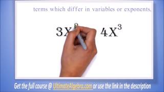 Get the full course @ http://ultimate-algebra.com.this is first video
in our ultimatealgebra 1 course. this you will learn meaning of all
th...