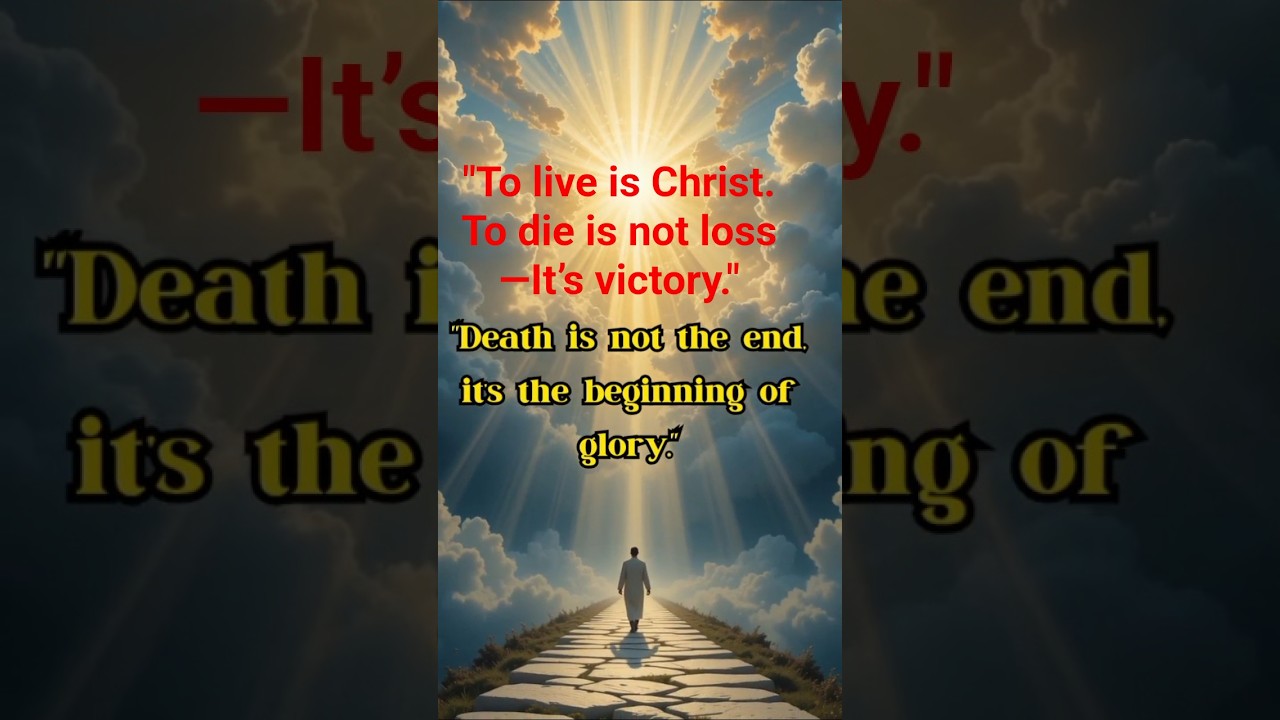 Live for Christ. Die with Gain.