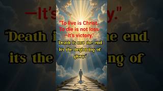 Live for Christ. Die with Gain.#bibleverse #christianshorts #dailyverse #philippians1