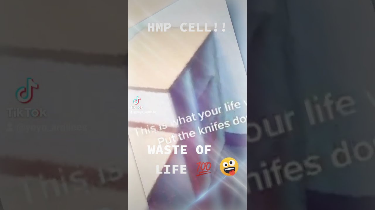  LIVE LEARN HMP PRISON LIFE NO KNIVES SAVE LIVES Ardlines333