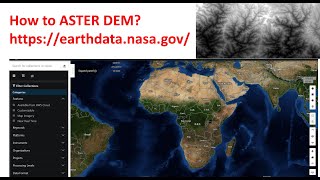 How to download Aster DEM [New website-https://search.earthdata.nasa.gov/search] ?