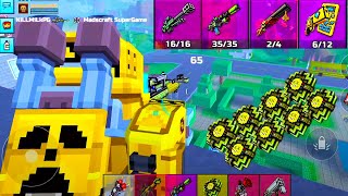Pixel Gun 3D - Super Mechanical Set In Battle Royale screenshot 4