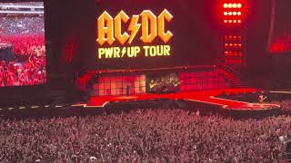 AC / DC opening show sevilla . Spain . If you want blood . 2024 tour
