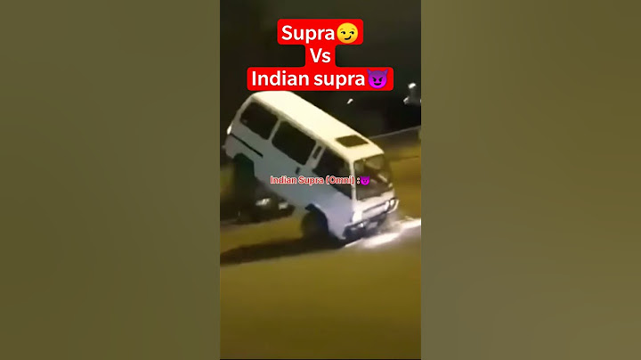 Supra😏 Vs Indian Supra "Omni"😈 (Shorts) #shorts