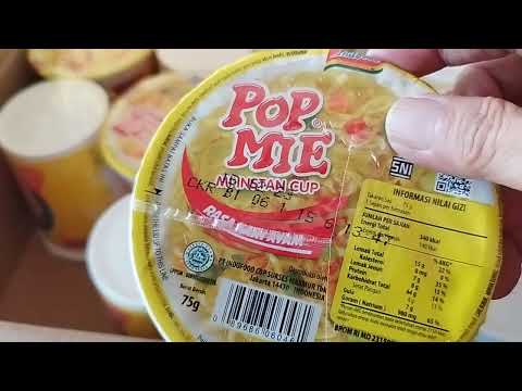 Pop Mie Rasa Kari Ayam Ingredients